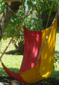 Jamaica Vaction Rental Hanging Chair